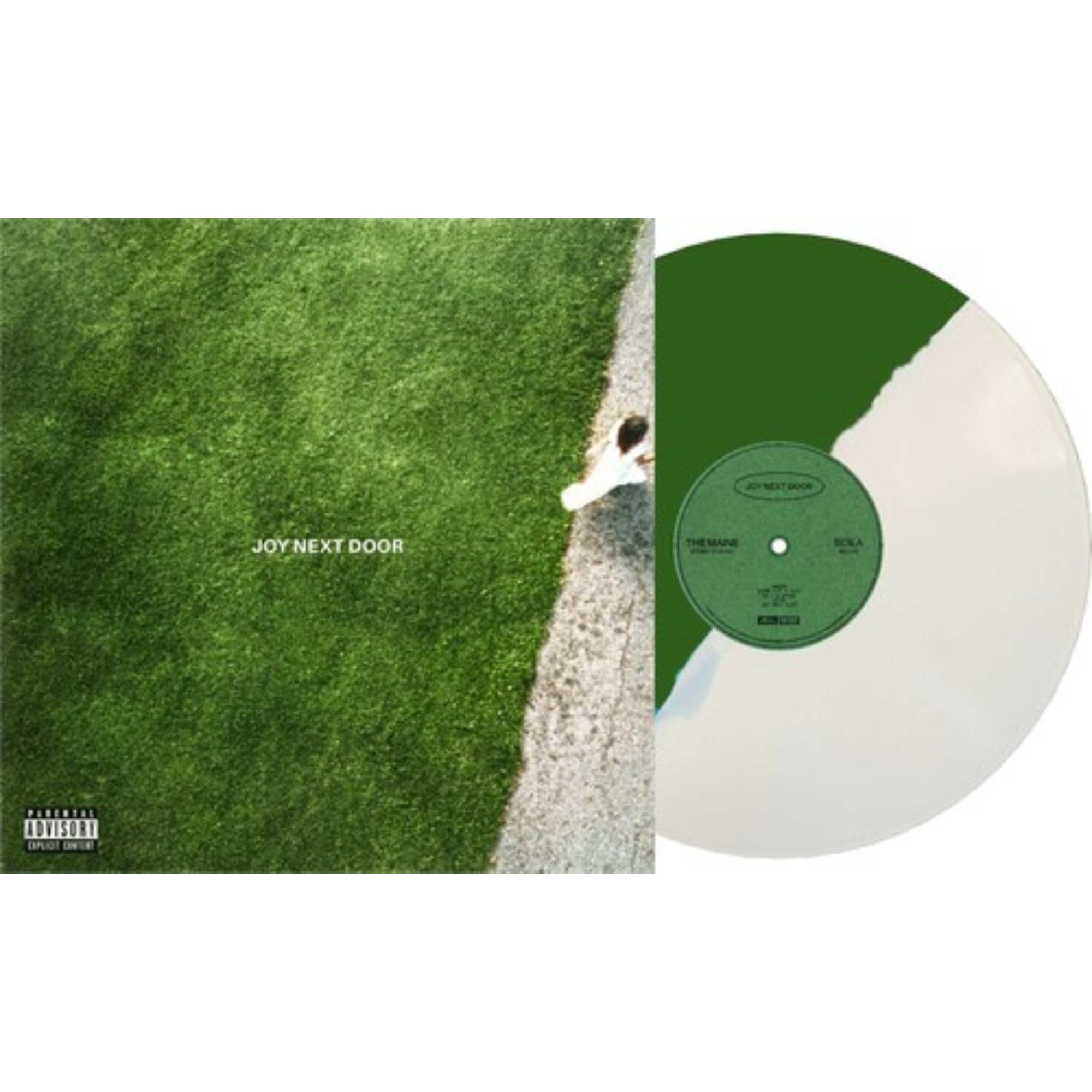 THE MAINE 'JOY NEXT DOOR' LP (Green & White Split Vinyl)