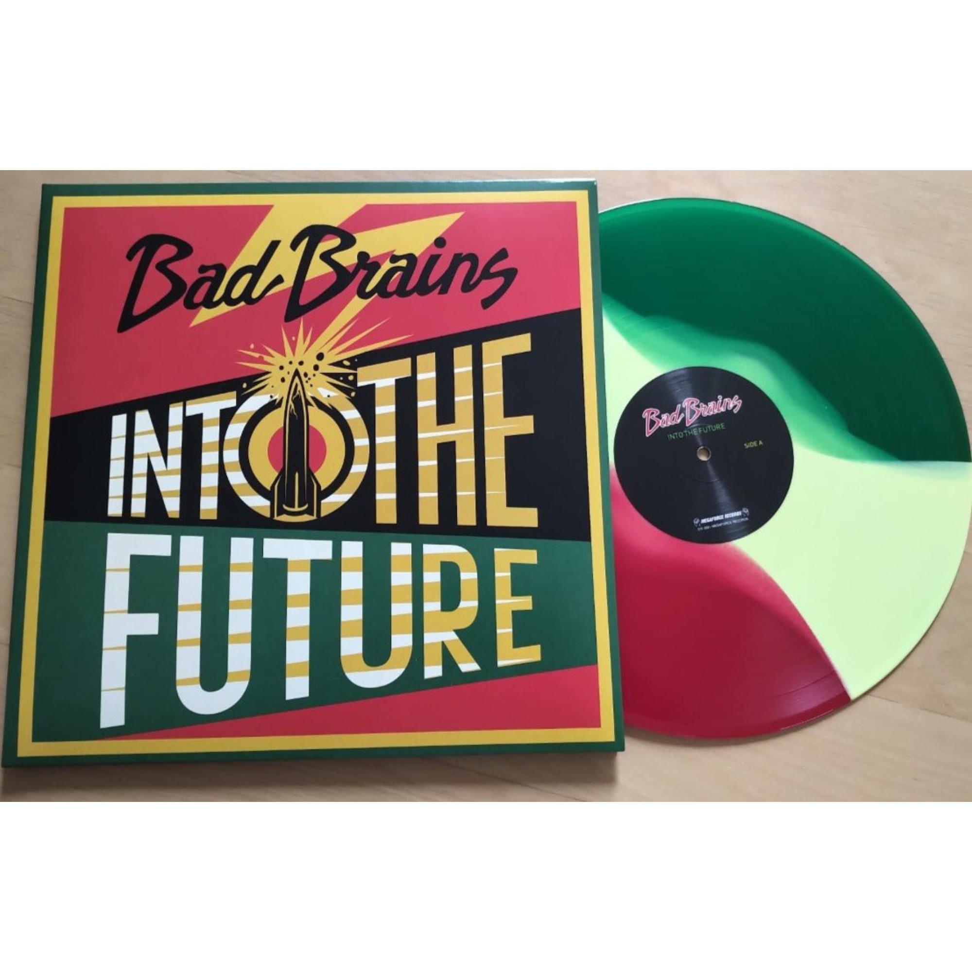 BAD BRAINS 'INTO THE FUTURE' LP (Alternate Shepard Fairey Cover, Colored Vinyl)