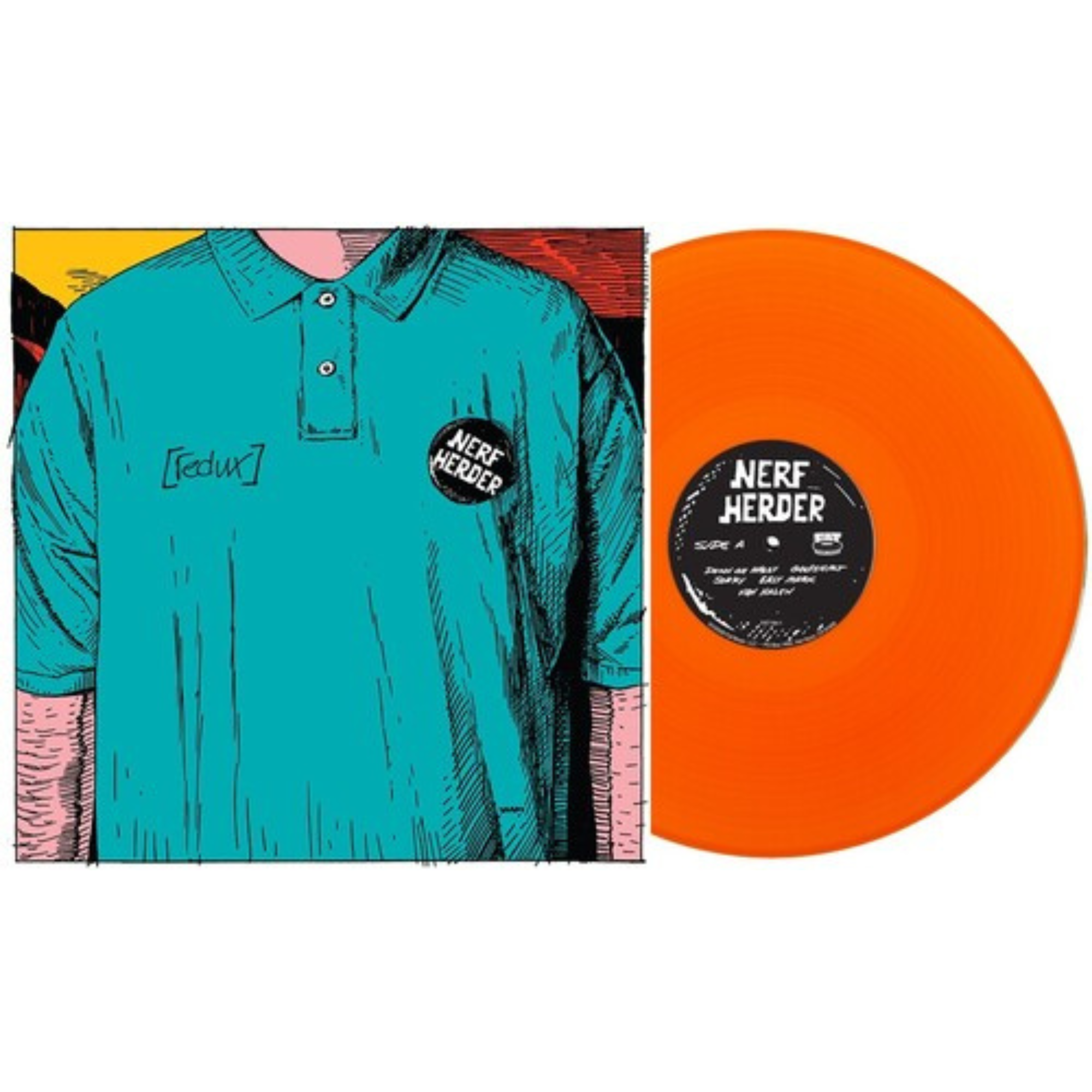 NERF HERDER 'NERF HERDER [REDUX]' LP (30th Anniversary, Orange Vinyl)