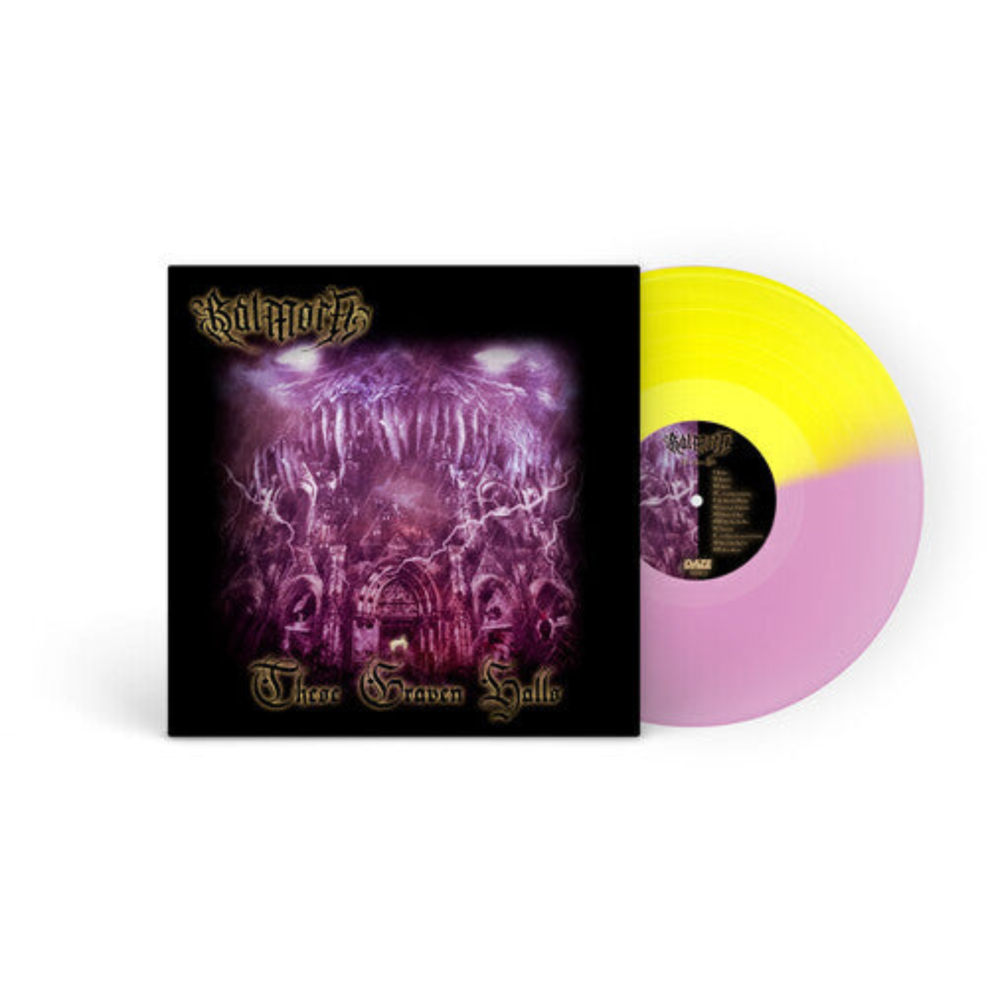 BALMORA ‘THESE GRAVEN HALLS’ LP (Half Clear Purple/Half Yellow Vinyl)