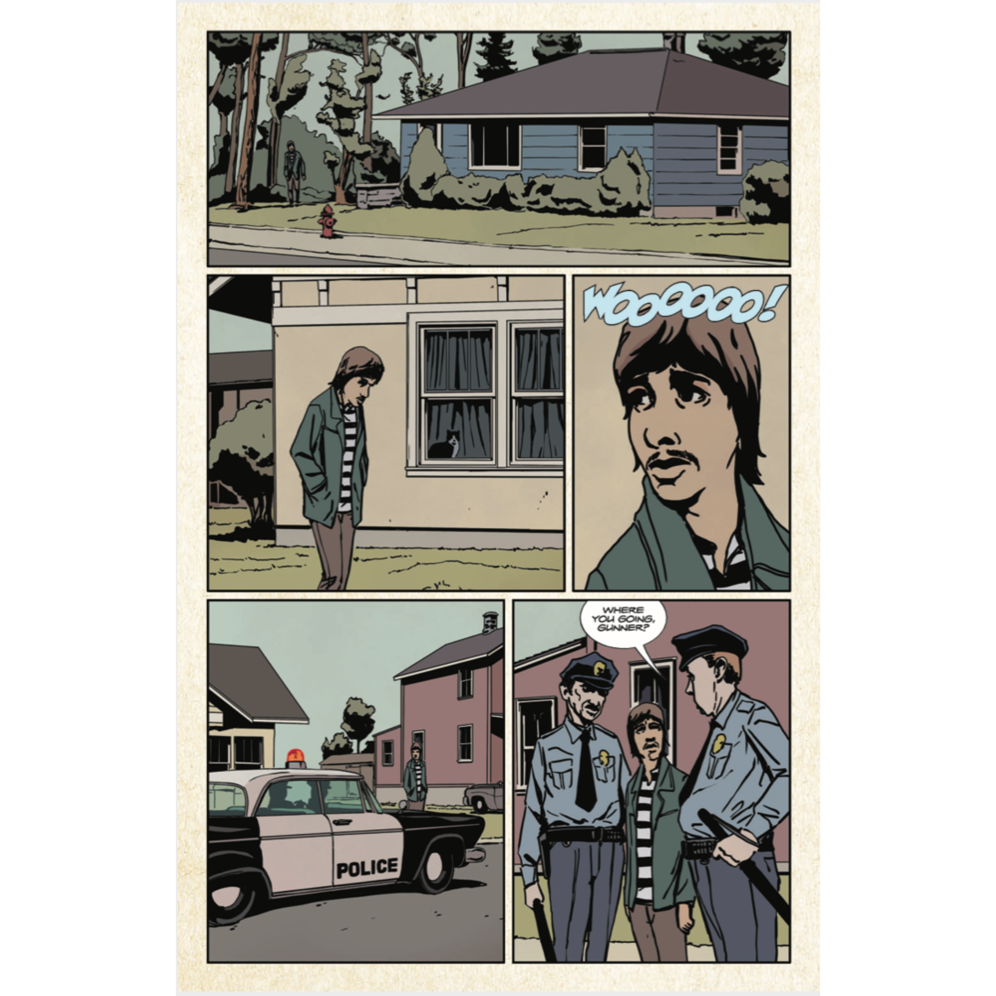 MY BROTHER’S BLOOD MACHINE by CLAUDIO SANCHEZ -  COMIC BOOK ISSUE 3 OF 6 (EXCLUSIVE COVER)