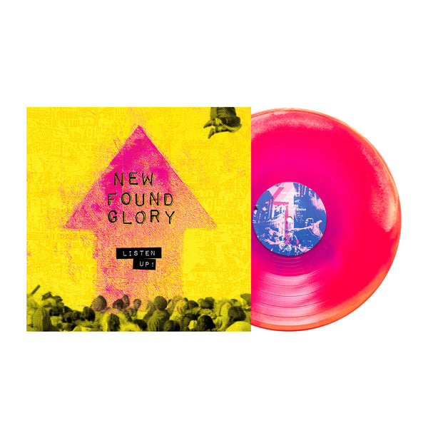 NEW FOUND GLORY 'LISTEN UP!' LP (Exclusive – Limited to 400, Neon Viol