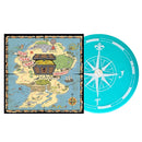 LESS THAN JAKE 'UNCHARTED' EP (Limited Edition – Only 250 Made, Electric Blue Glitter w/ Screen Print B-Side Vinyl)