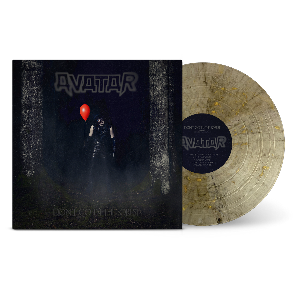 AVATAR'DON'T GO IN THE FOREST' LP (Exclusive ' Limited to 350, Suspended Gold Vinyl)