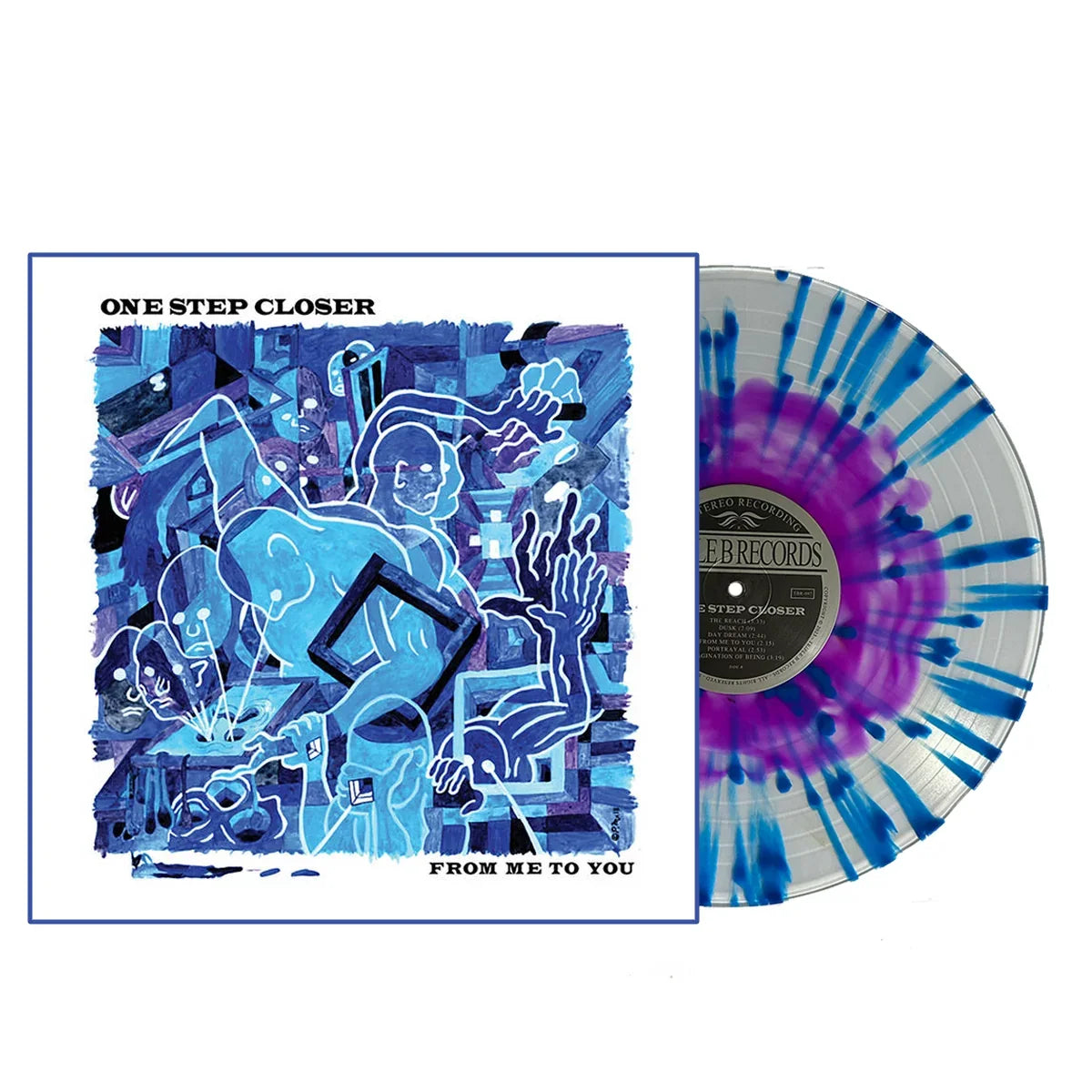 ONE STEP CLOSER 'FROM ME TO YOU' 12" EP (Neon Violet/Ultra Clear/Blue Jay Splatter Vinyl)