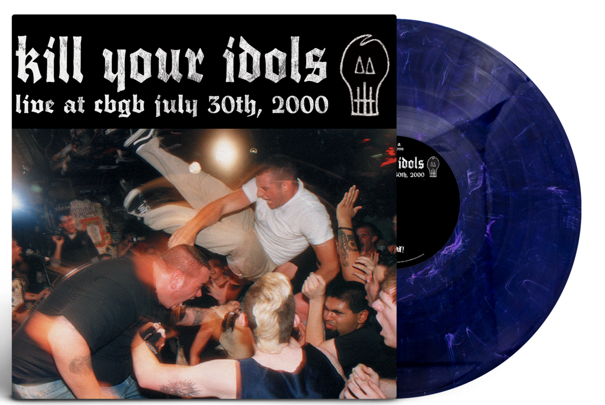 KILL YOUR IDOLS 'LIVE AT CBGB' LP (Limited Edition ' Only 100 Made, Deep Purple Swirl Vinyl)