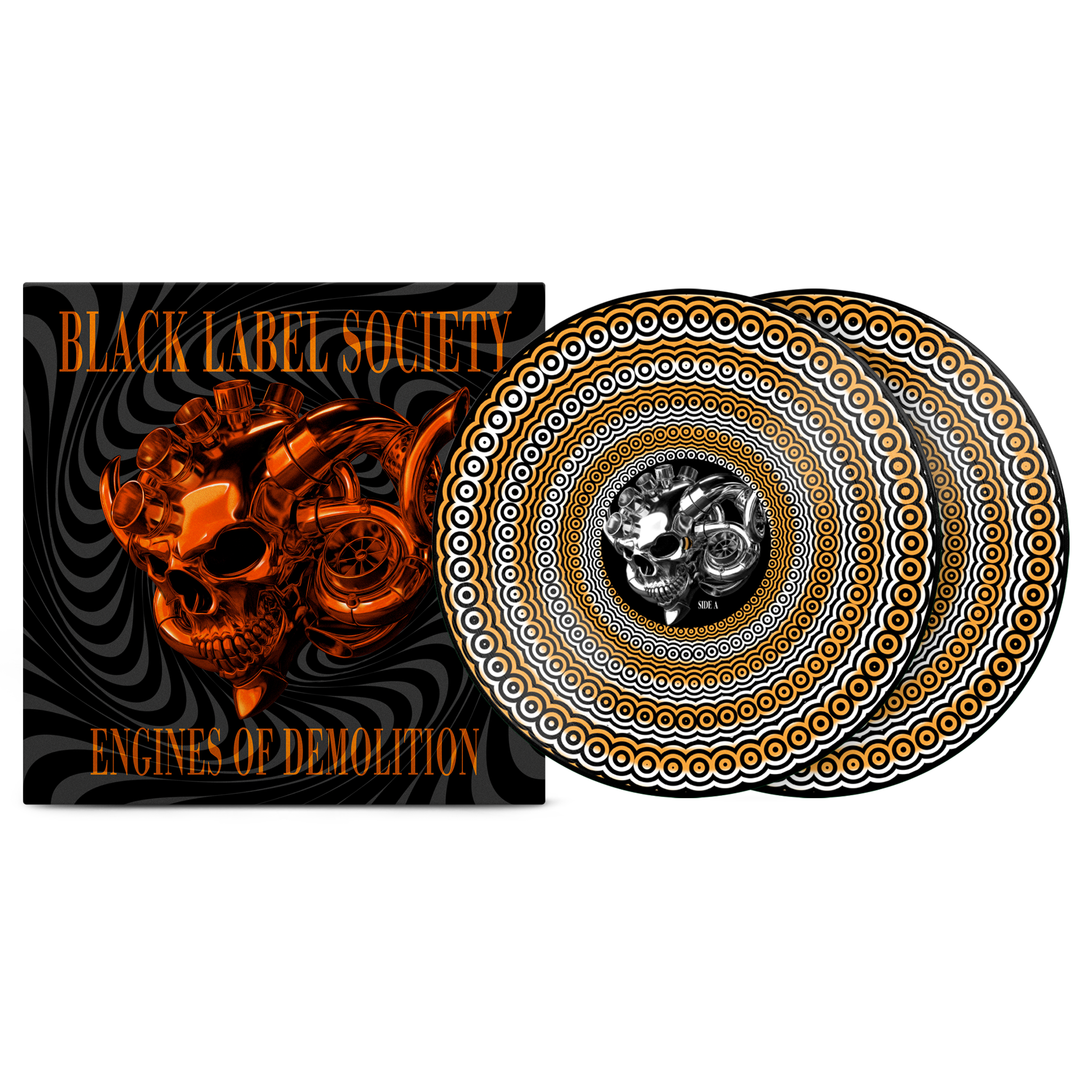 BLACK LABEL SOCIETY 'ENGINES OF DEMOLITION' LP (Zoetrope Vinyl)
