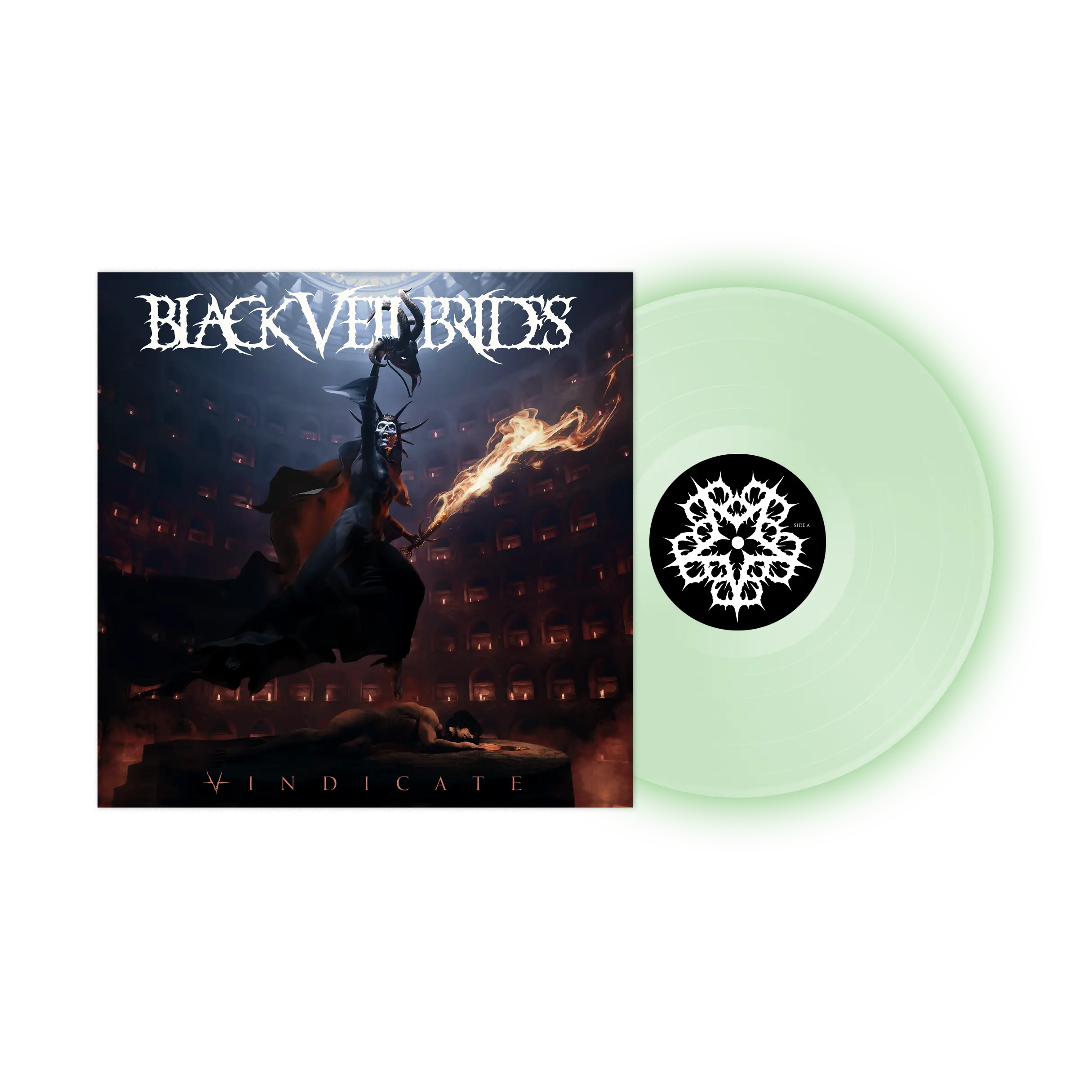 BLACK VEIL BRIDES ‘VINDICATE’ LP (Glow In The Dark Vinyl)