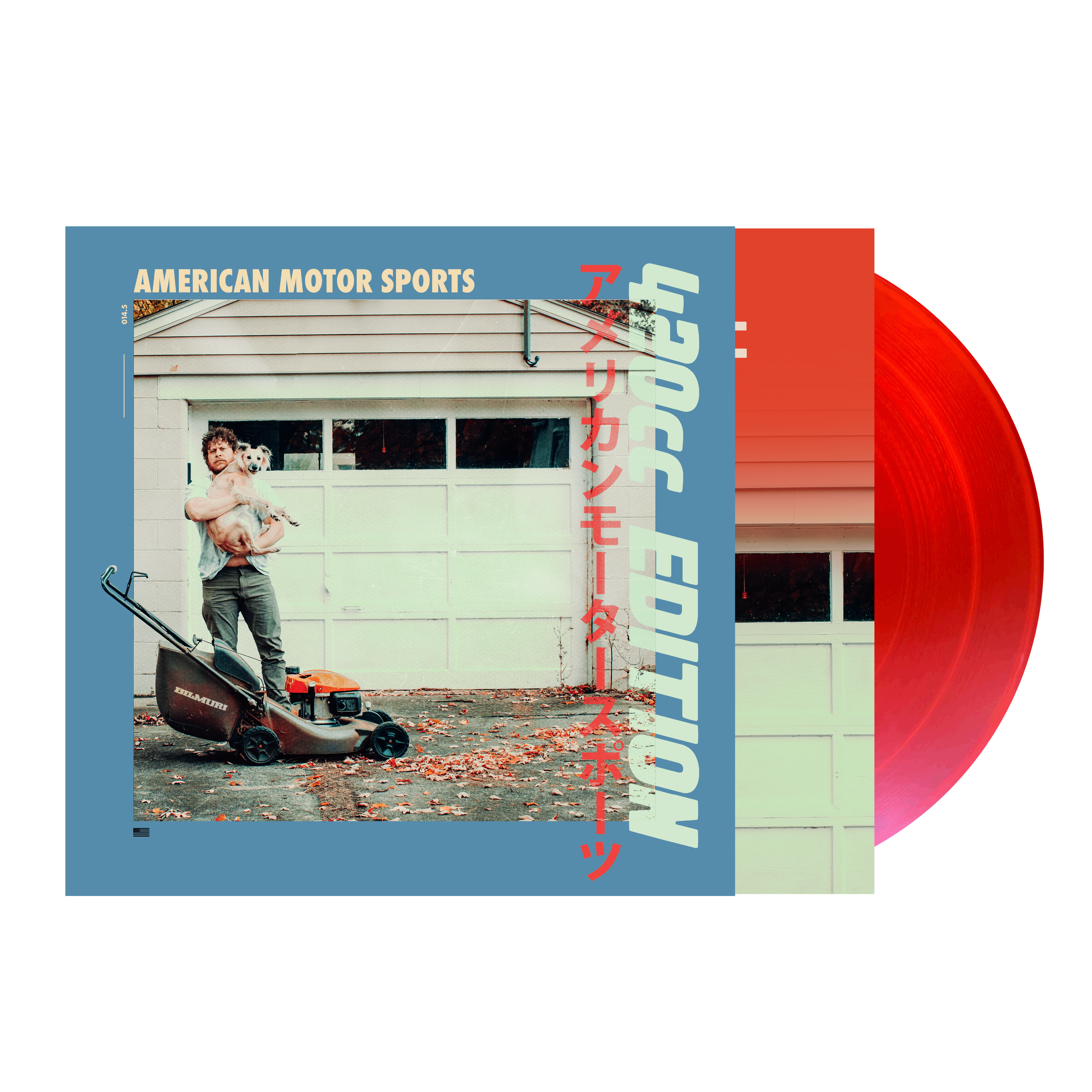 BILMURI ‘AMERICAN MOTOR SPORTS (420CC EDITION)’ LP (Limited Edition – Translucent Red Vinyl)