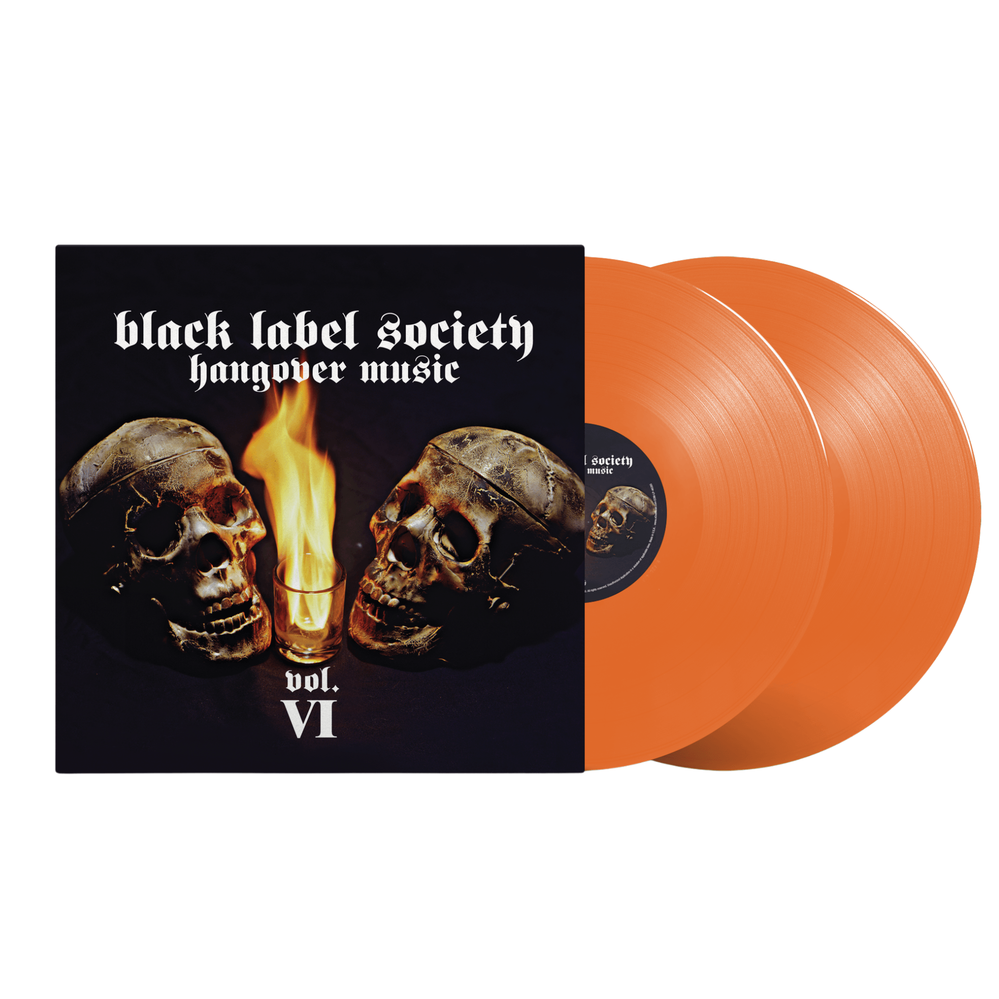 BLACK LABEL SOCIETY 'HANGOVER MUSIC VOL. VI' 2LP ( Orange Vinyl)