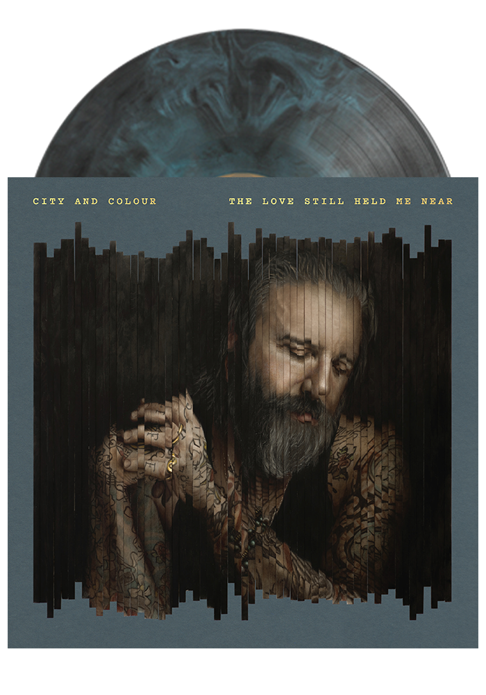 CITY AND COLOUR 'THE LOVE STILL HELD ME NEAR' 2LP (Limited Edition ' Only 500 made, Black/Blue Galaxy Vinyl)