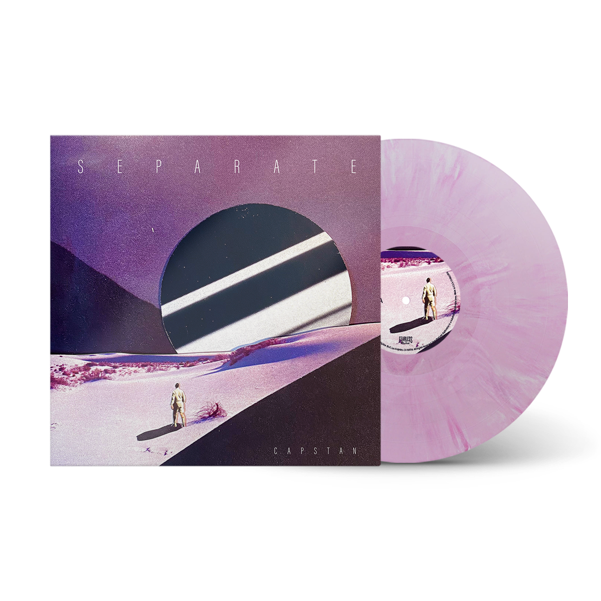 CAPSTAN 'SEPARATE' LP (Opaque Pink Swirl Vinyl)