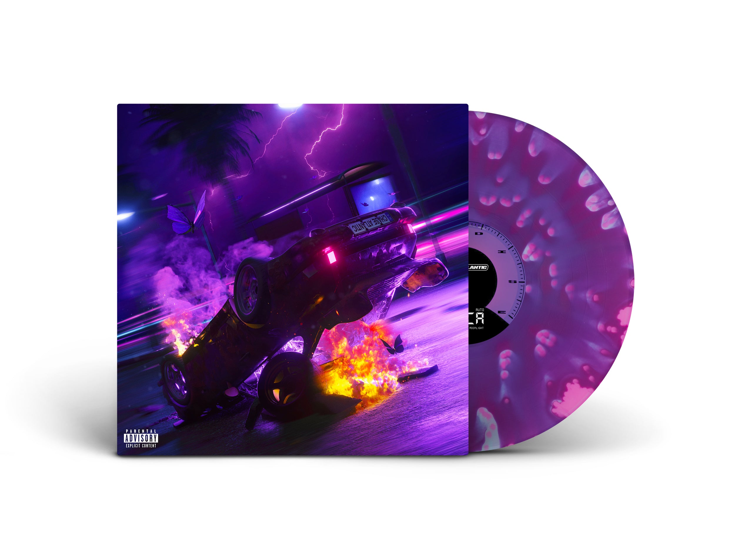 CHASE ATLANTIC ‘PARADISE' 12" EP (Ghostly Purple/Pink Vinyl)