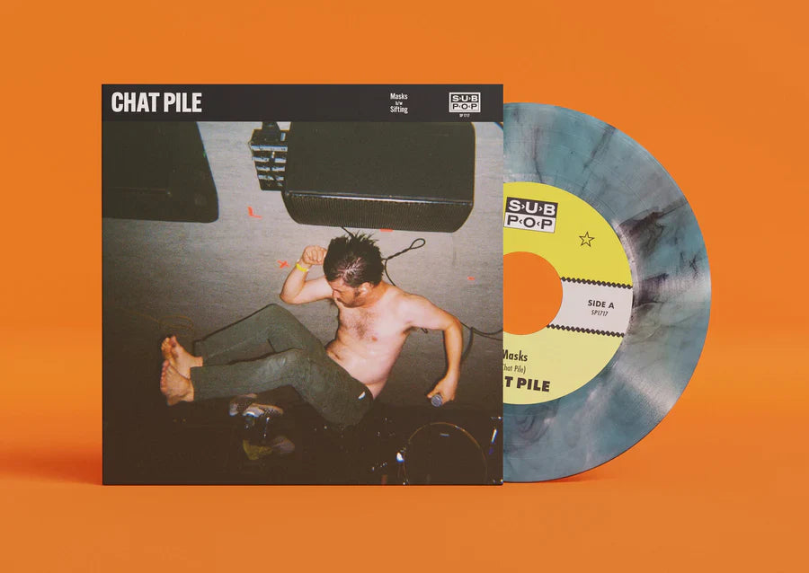 CHAT PILE ‘MASKS’ 7” (Color Vinyl)