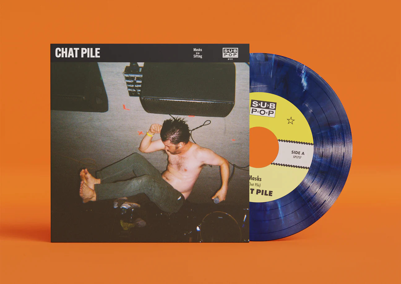 CHAT PILE ‘MASKS’ 7” (Color Vinyl)