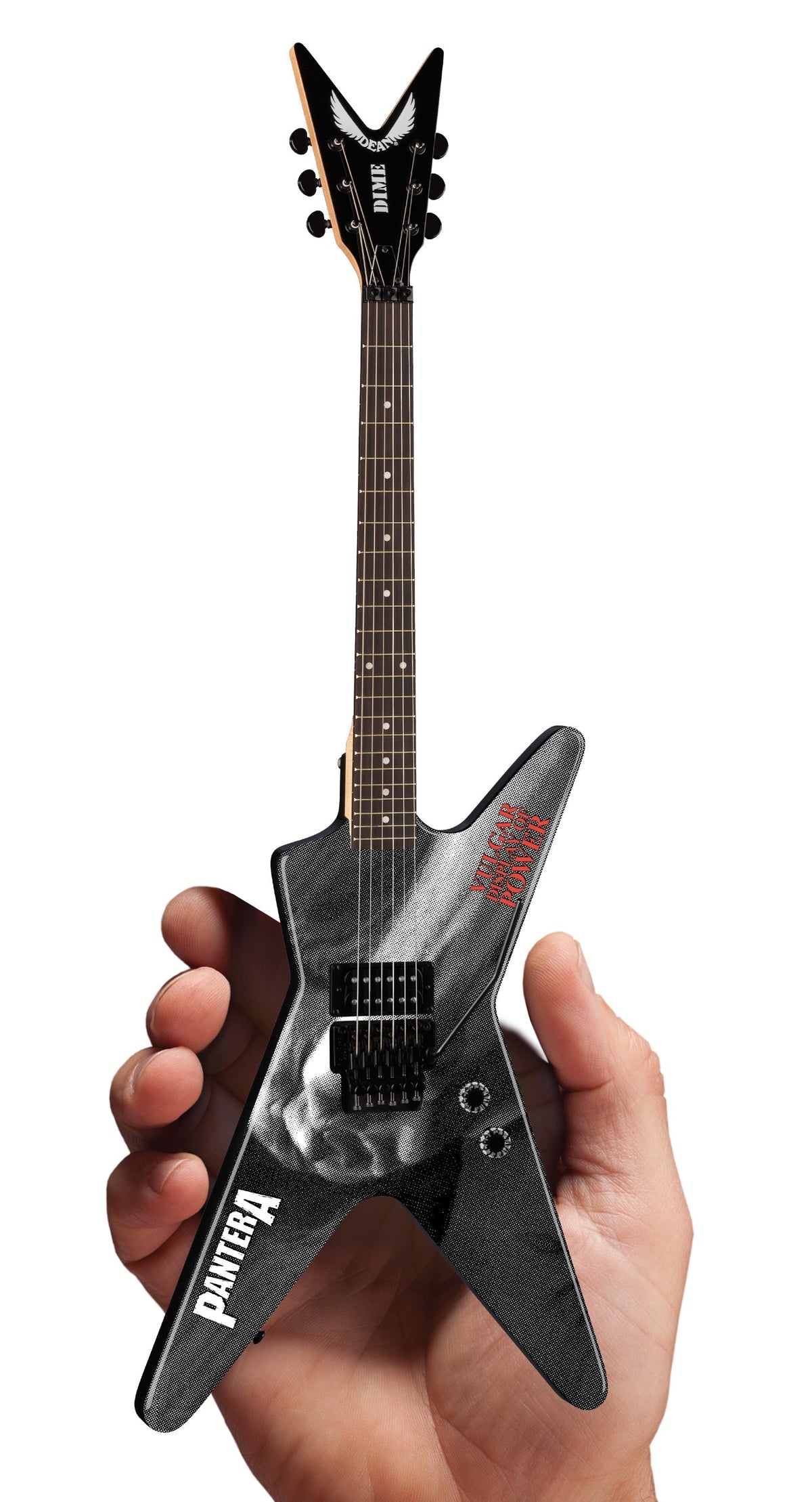 PANTERA - DEAN DIMEBAG - VULGAR DISPLAY MINI GUITAR – 333 MADE