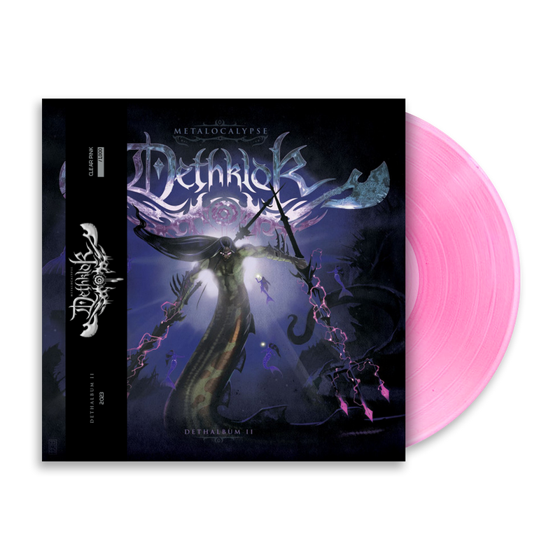 DETHKLOK 'DETHALBUM II' CLEAR PINK LP + DETHKLOK x REVOLVER SPECIAL COLLECTOR'S EDITION