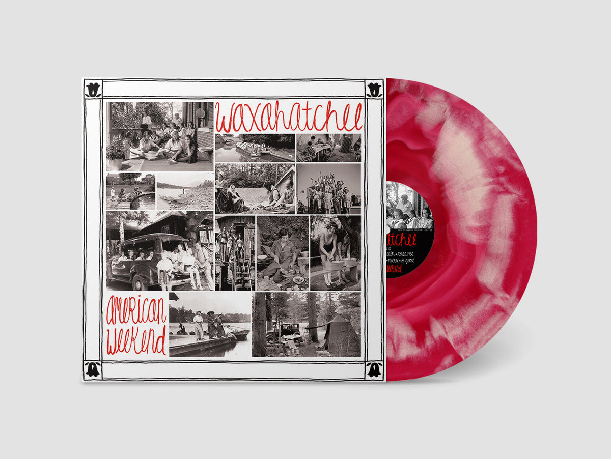 WAXAHATCHEE 'AMERICAN WEEKEND' LP (Red/White Swirl Vinyl)