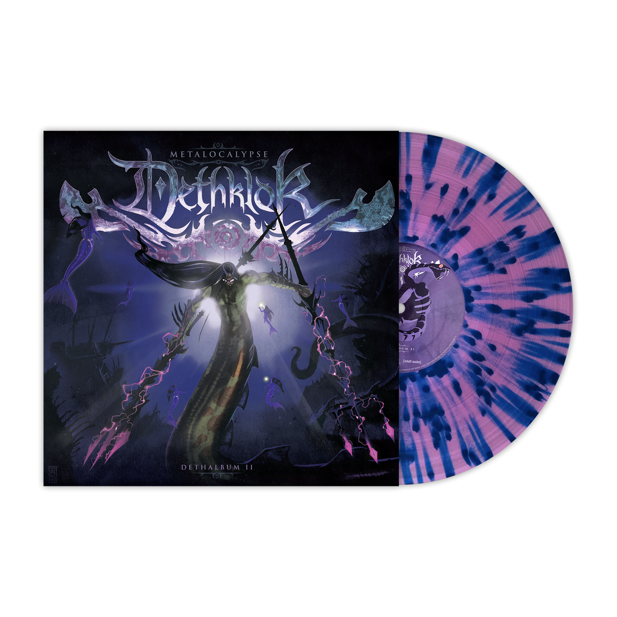 DETHKLOK ‘THE DETHALBUM II’ LP (Exclusive – Limited to 400, "Comet Splatter" Vinyl)