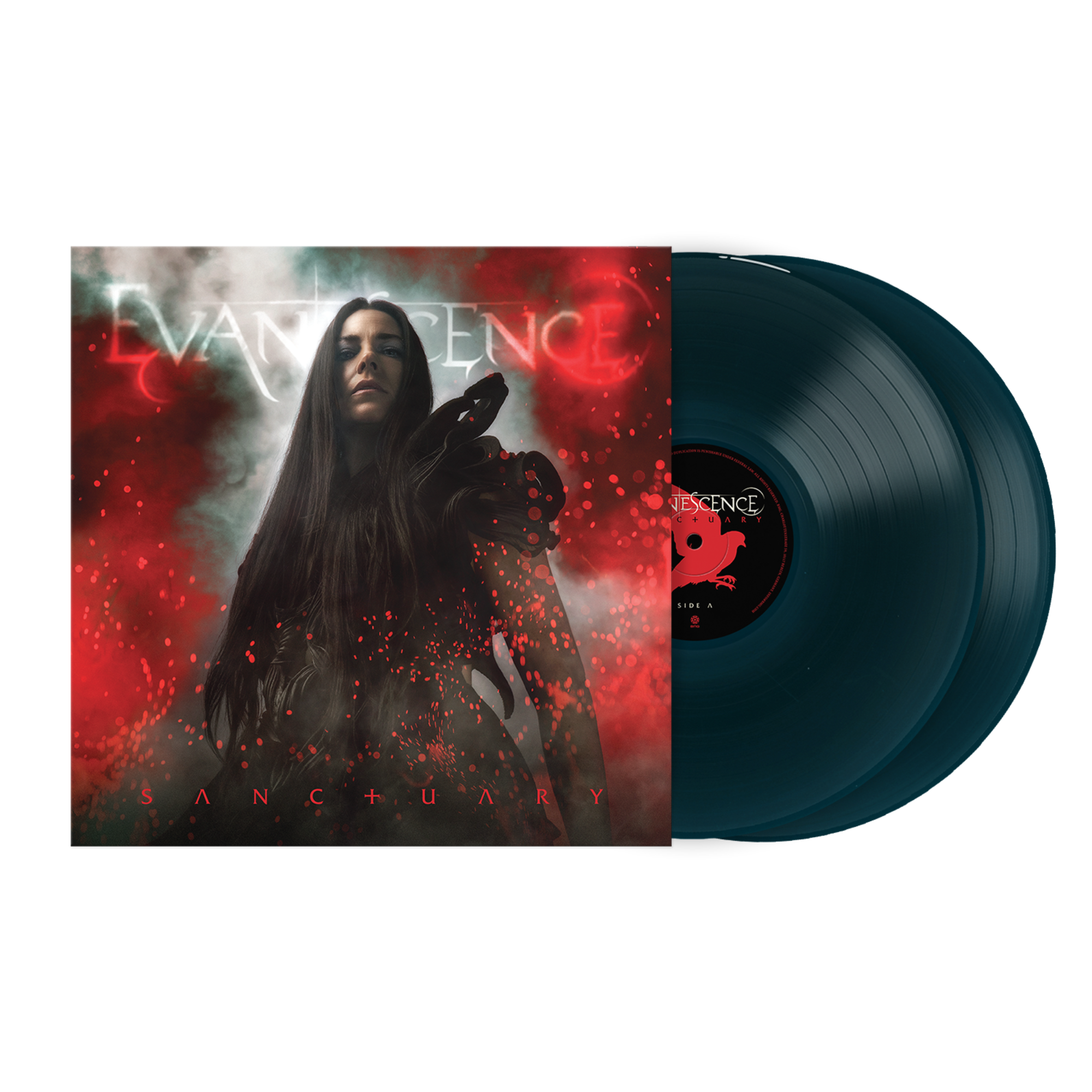 EVANESCENCE ‘SANCTUARY’ 2LP (Exclusive – Limited to 500, Deep Sea Blue Vinyl)