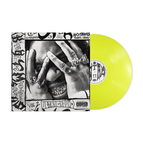 DENZEL CURRY ‘KING OF THE MISCHIEVOUS SOUTH VOL. 2’ LP (Limited Edition – Only 500 Made, Translucent Highlighter Yellow Vinyl)