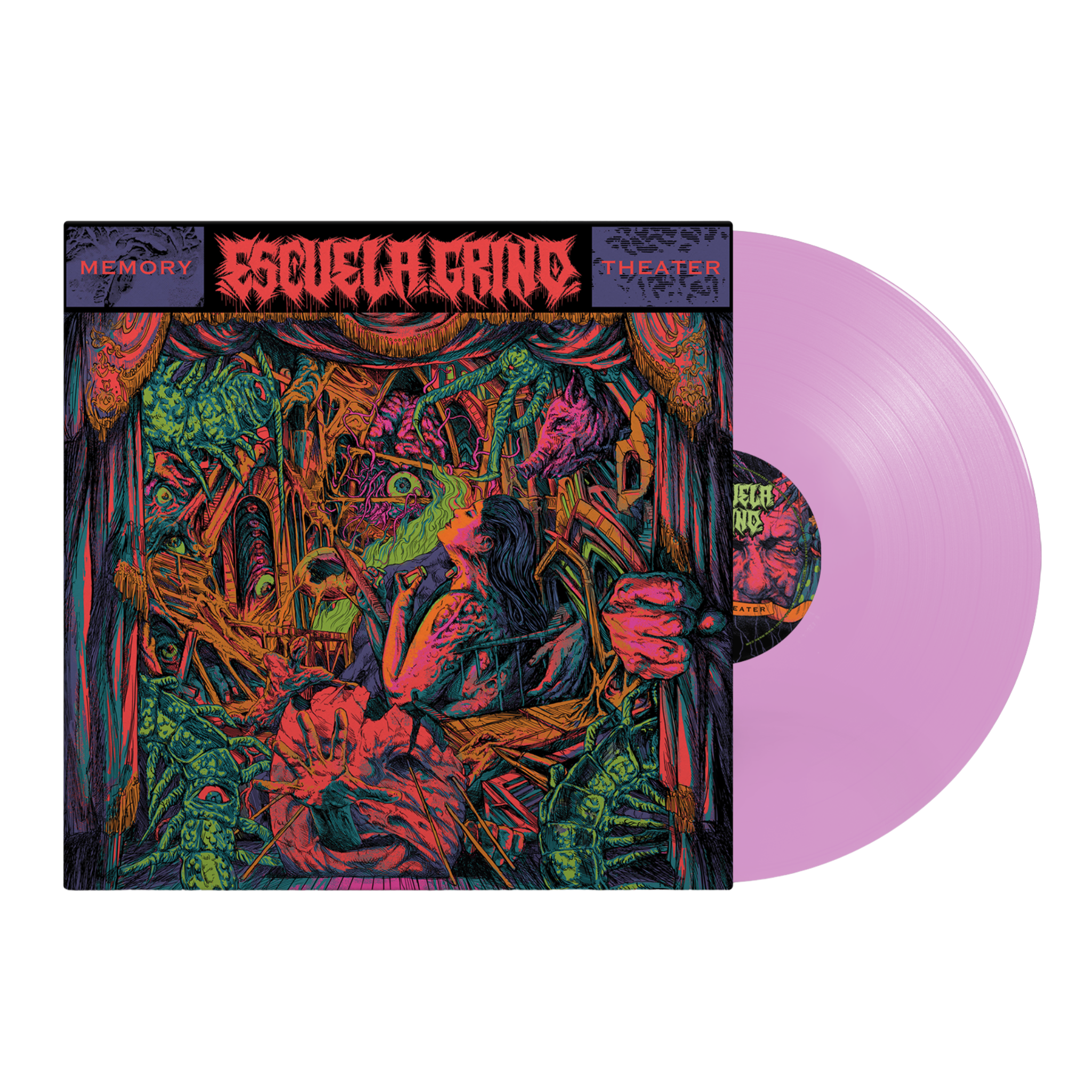 ESCUELA GRIND 'MEMORY THEATER' LP (Pink Vinyl)