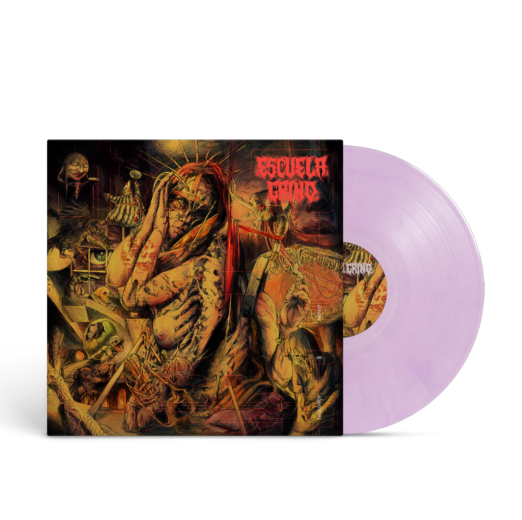 ESCUELA GRIND 'DREAMS ON ALGORITHMS' LP (Orchid Vinyl)