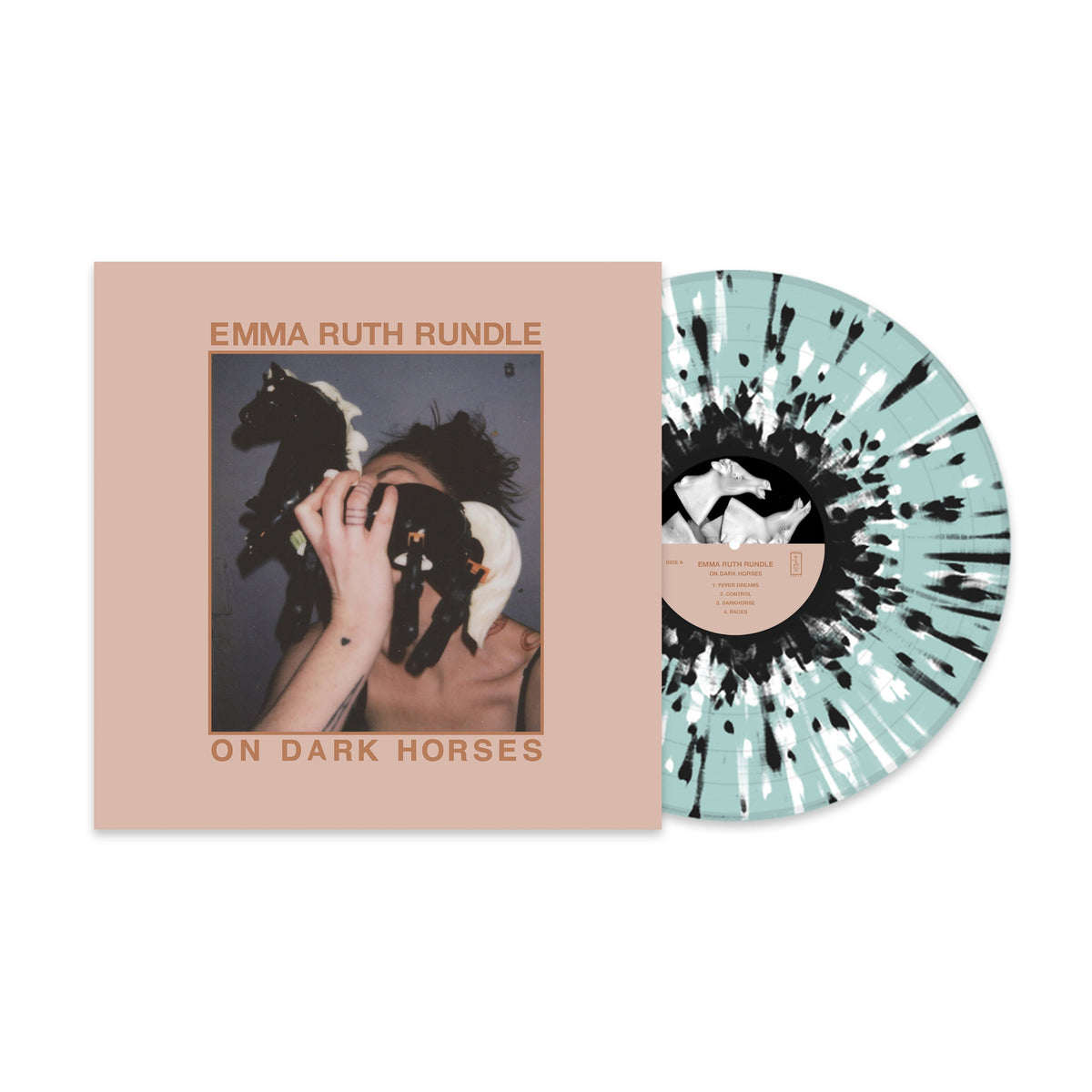 EMMA RUTH RUNDLE 'ON DARK HORSES' LP (Ice Blue/White/Black Splatter Vinyl)