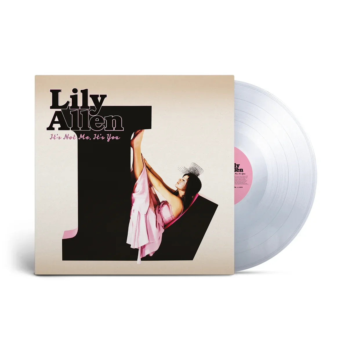LILY ALLEN'IT'S NOT ME, IT'S YOU' LP (Limited, Clear Vinyl)