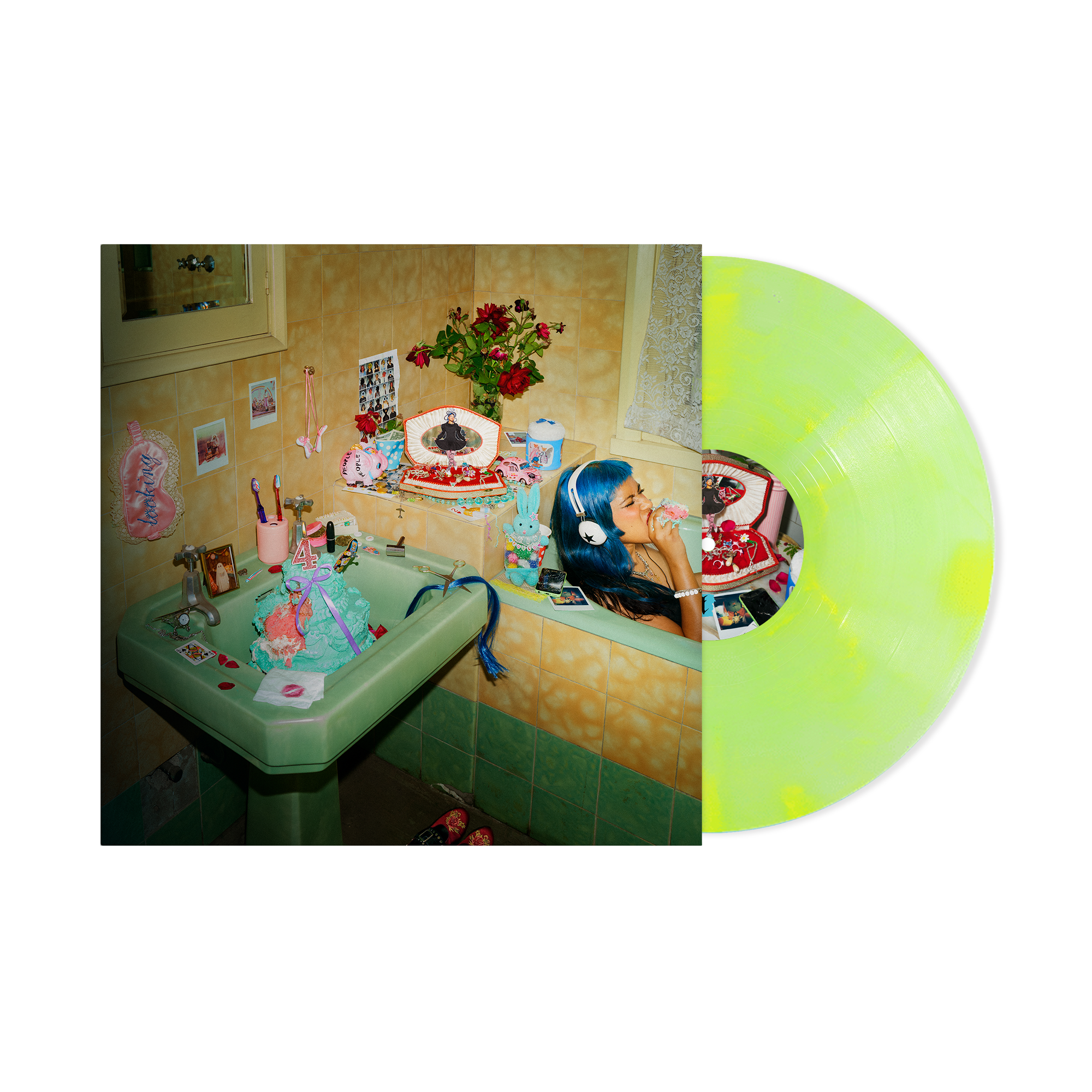 ECCA VANDAL ‘LOOKING FOR PEOPLE TO UNFOLLOW’ LP (Exclusive – Limited to 500, Gaff Green Vinyl)