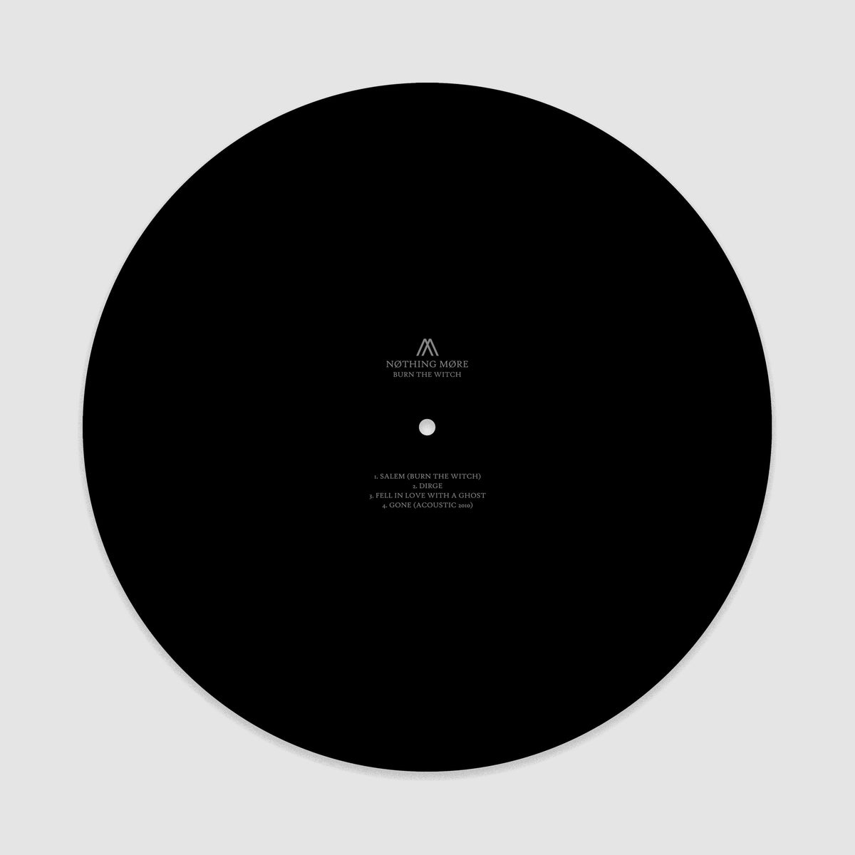 NOTHING MORE'BURN THE WITCH' LIMITED-EDITION BLACK ETCHED VINYL' ONLY 100 AVAILABLE ON REVOLVER
