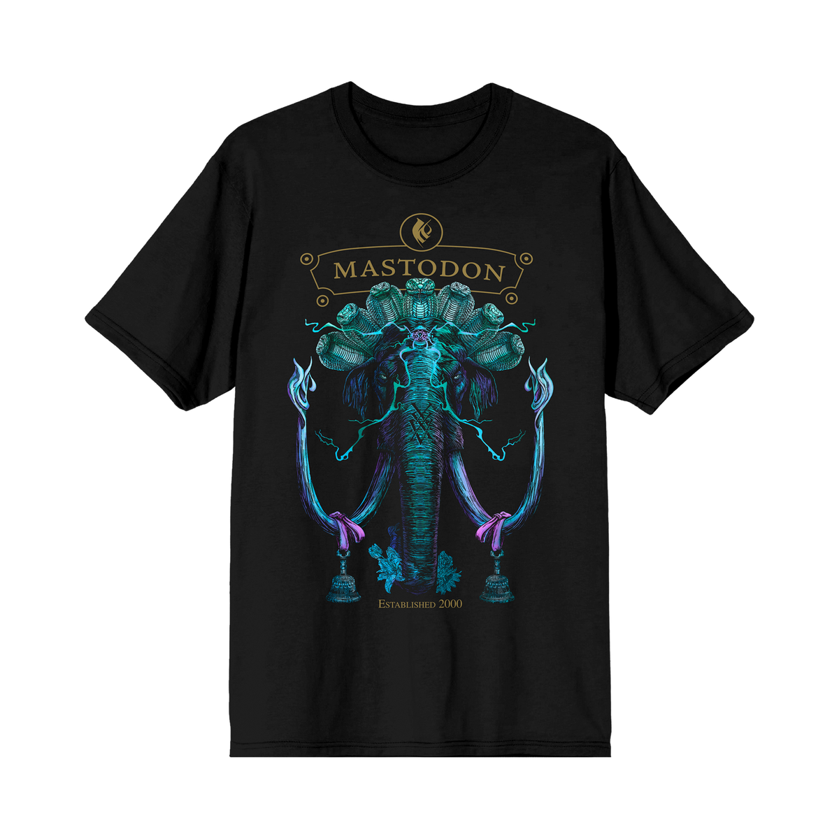 MASTODON 'PAUL ROMANO ELEPHANTâ€ EXCLUSIVE LIMITED EDITION 25TH ANNIVERSARY T-SHIRT