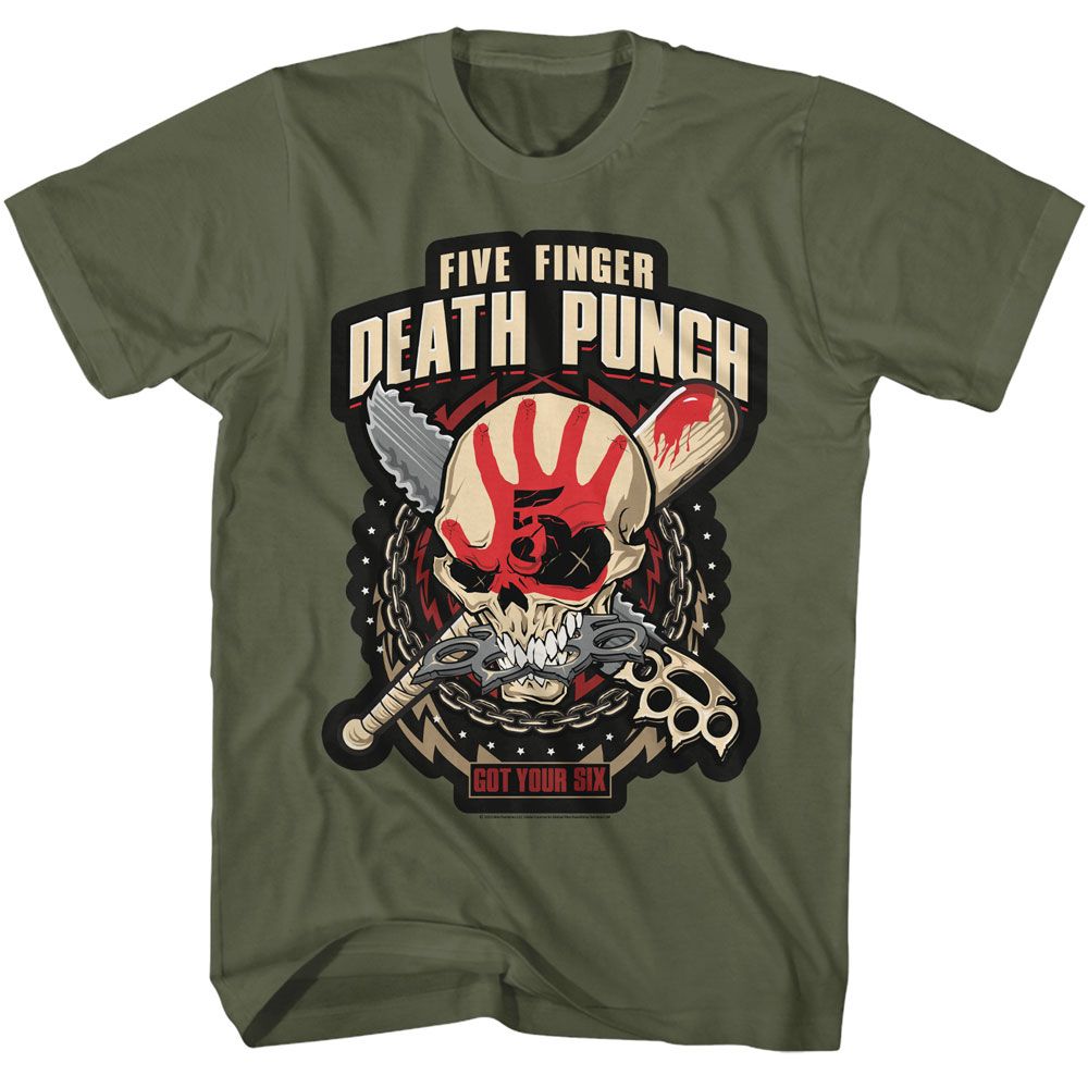 FIVE FINGER DEATH PUNCH - GOT YOUR SIX SHIRT
