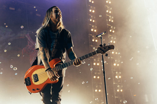 PETE WENTZ ARTIST SERIES STINGRAY BASS (AP Exclusive Early Access - Fiesta Red)