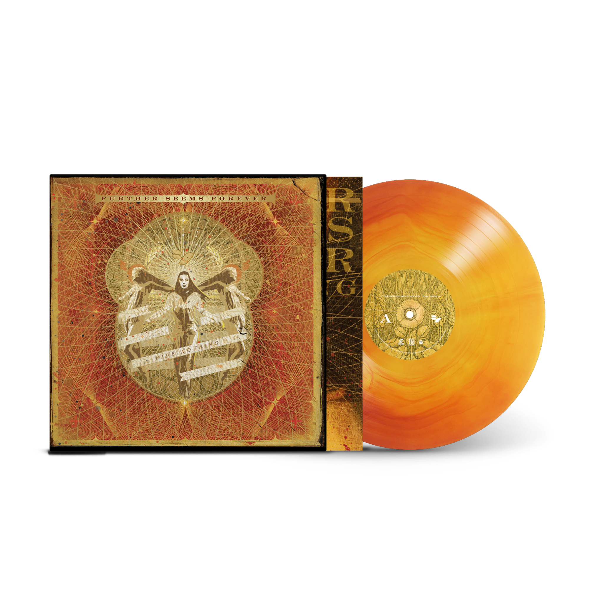 FURTHER SEEMS FOREVER ‘HIDE NOTHING’ LP (Gold & Crimson Vinyl)