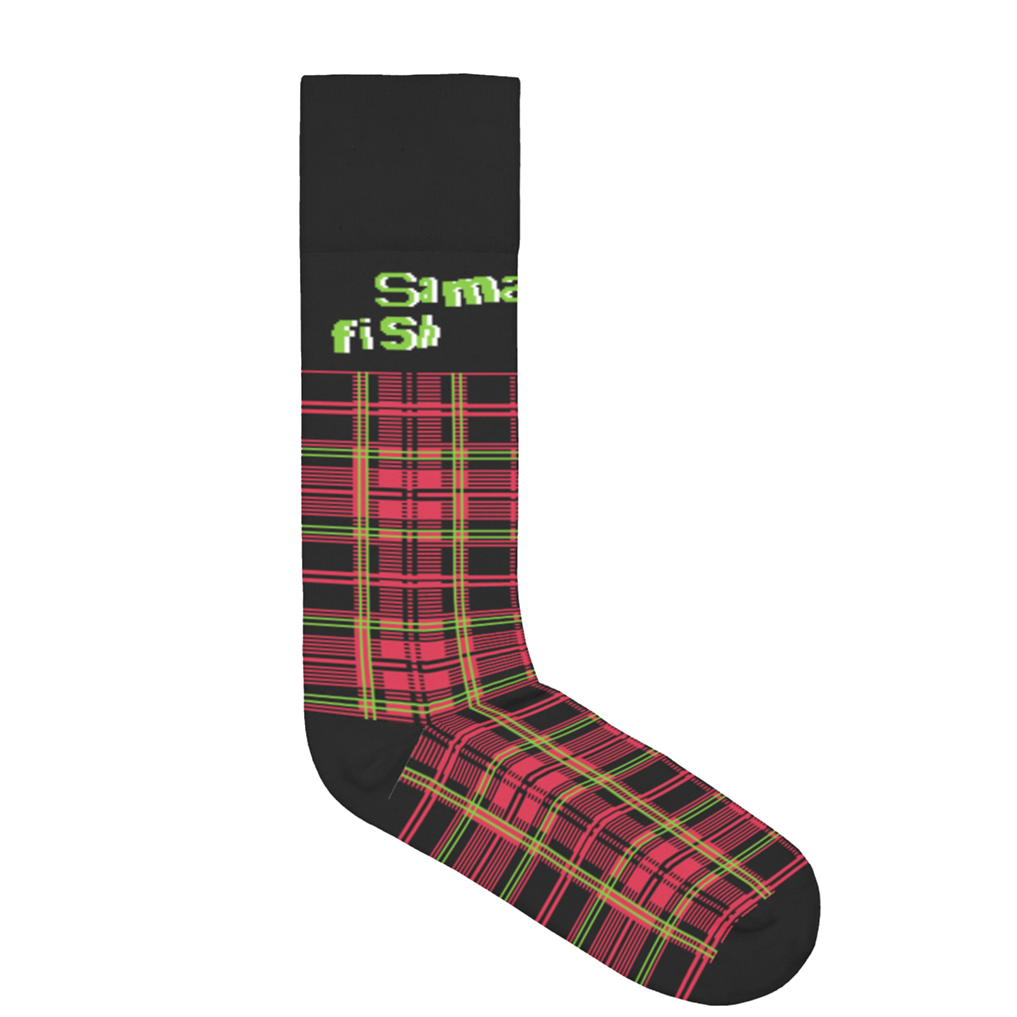 SAMANTHA FISH PLAID HOLIDAY - SOCKS