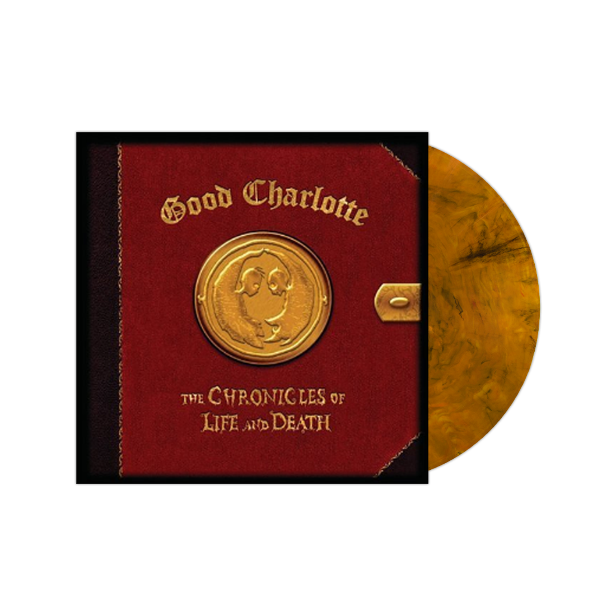 GOOD CHARLOTTE 'THE CHRONICLES OF LIFE AND DEATH' LP (Exclusive – Tiger's Eye Vinyl)