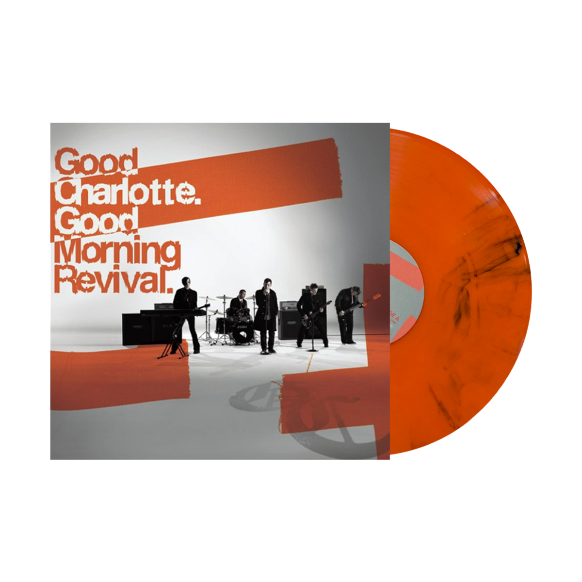 GOOD CHARLOTTE 'GOOD MORNING REVIVAL' LP (Orange Smoke Vinyl)
