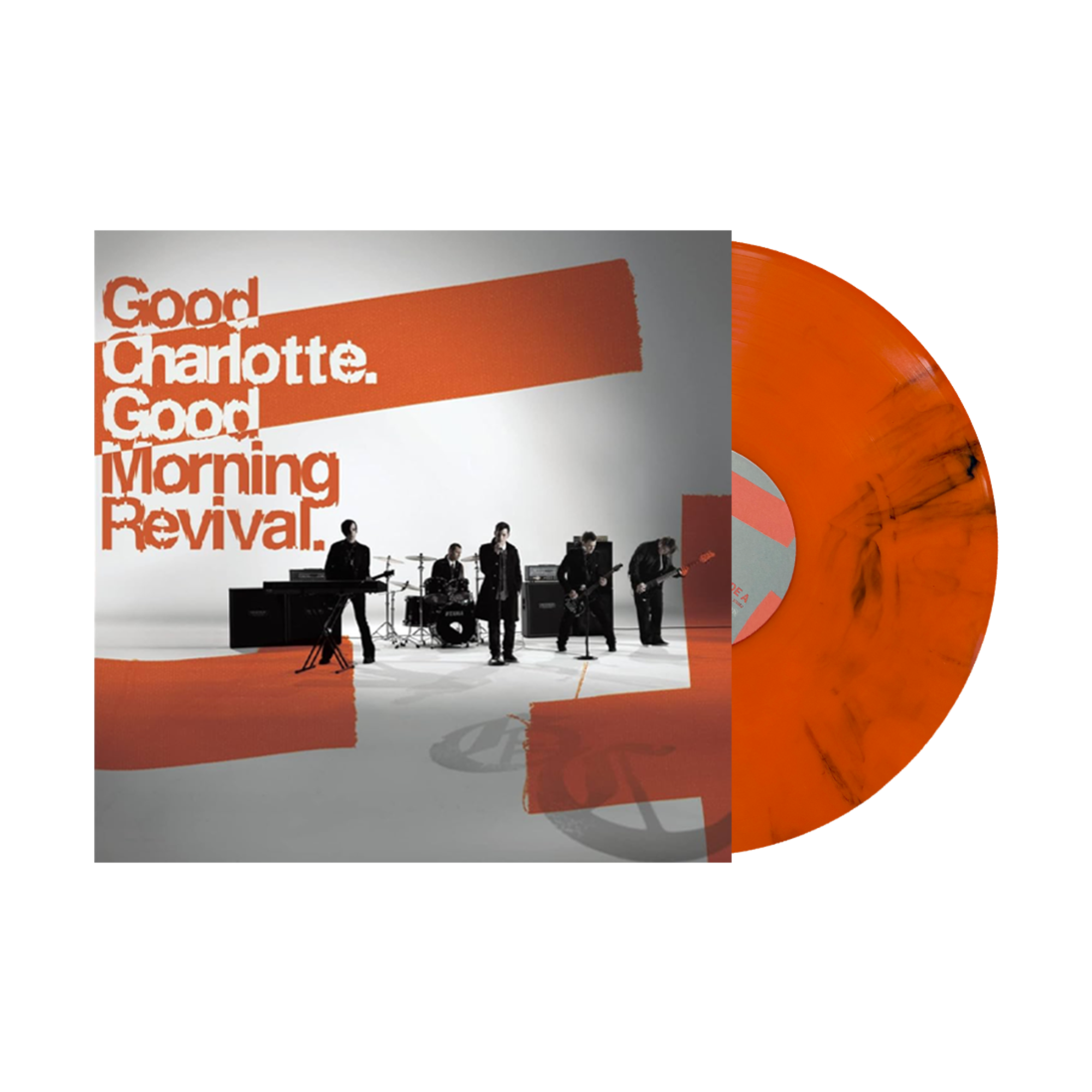 GOOD CHARLOTTE 'GOOD MORNING REVIVAL' LP (Orange Smoke Vinyl)