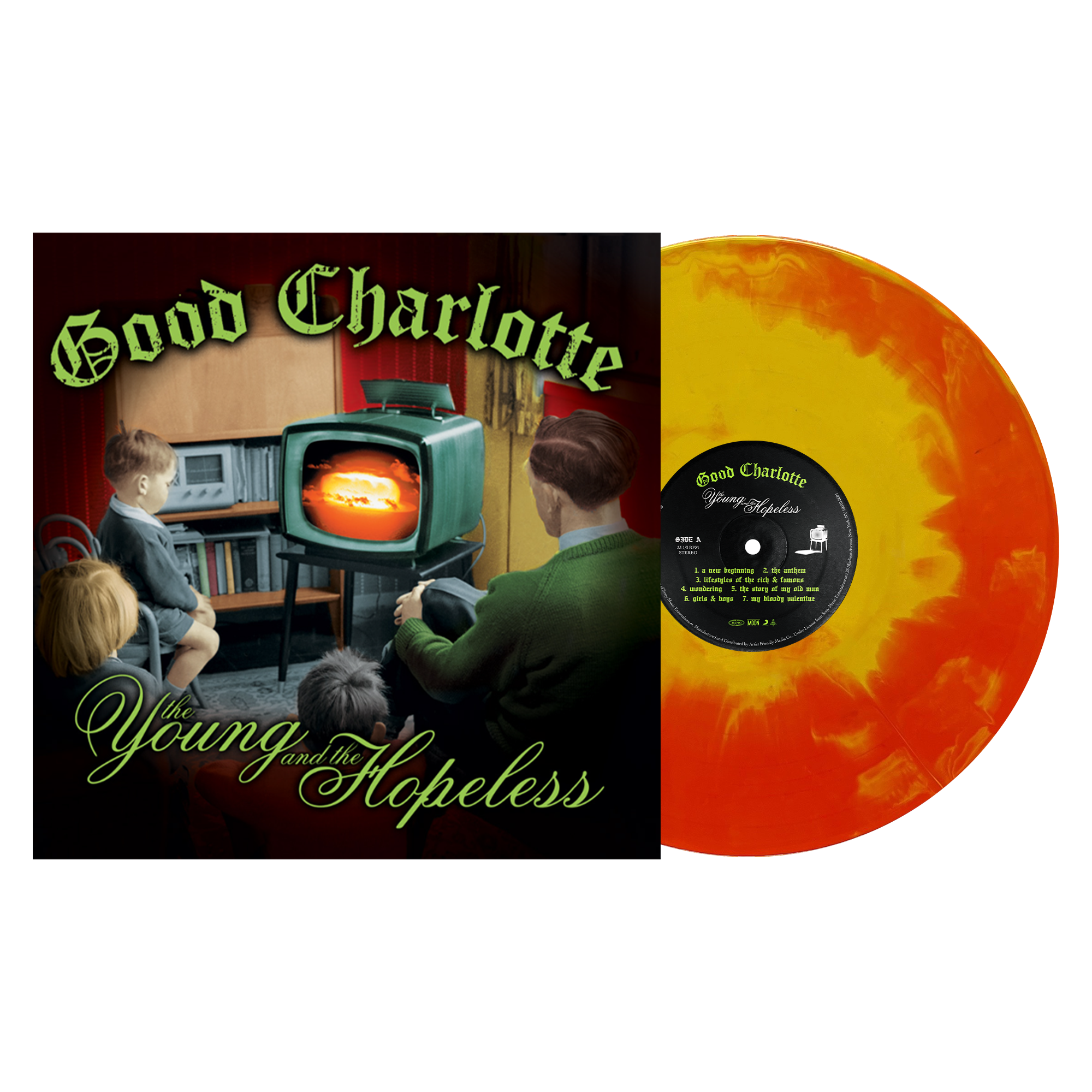 GOOD CHARLOTTE x ALTERNATIVE PRESS SPECIAL COLLECTOR’S EDITION MAGAZINE + ‘MOTEL DU CAP’ LP OR 'YOUNG AND THE HOPELESS' LP (Exclusive Vinyl)