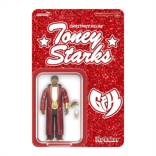 Ghostface Killah Tony Starks Super7 Figure on Card