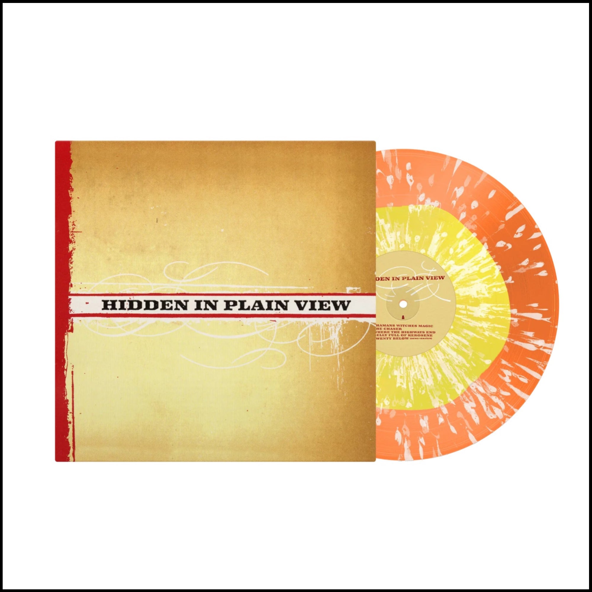 HIDDEN IN PLAIN VIEW 'HIDDEN IN PLAIN VIEW' LP (Color In Color w/ Splatter Vinyl)