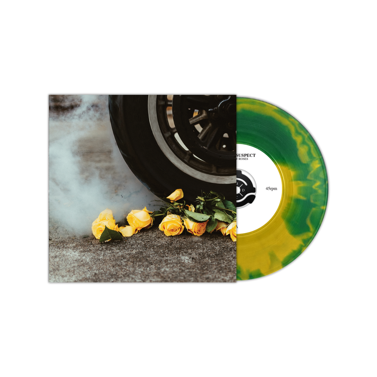 HIGHLY SUSPECT'YELLOW ROSES' 7" (Exclusive, Evergreen & Yellow Canary A-Side/B-Side Vinyl)