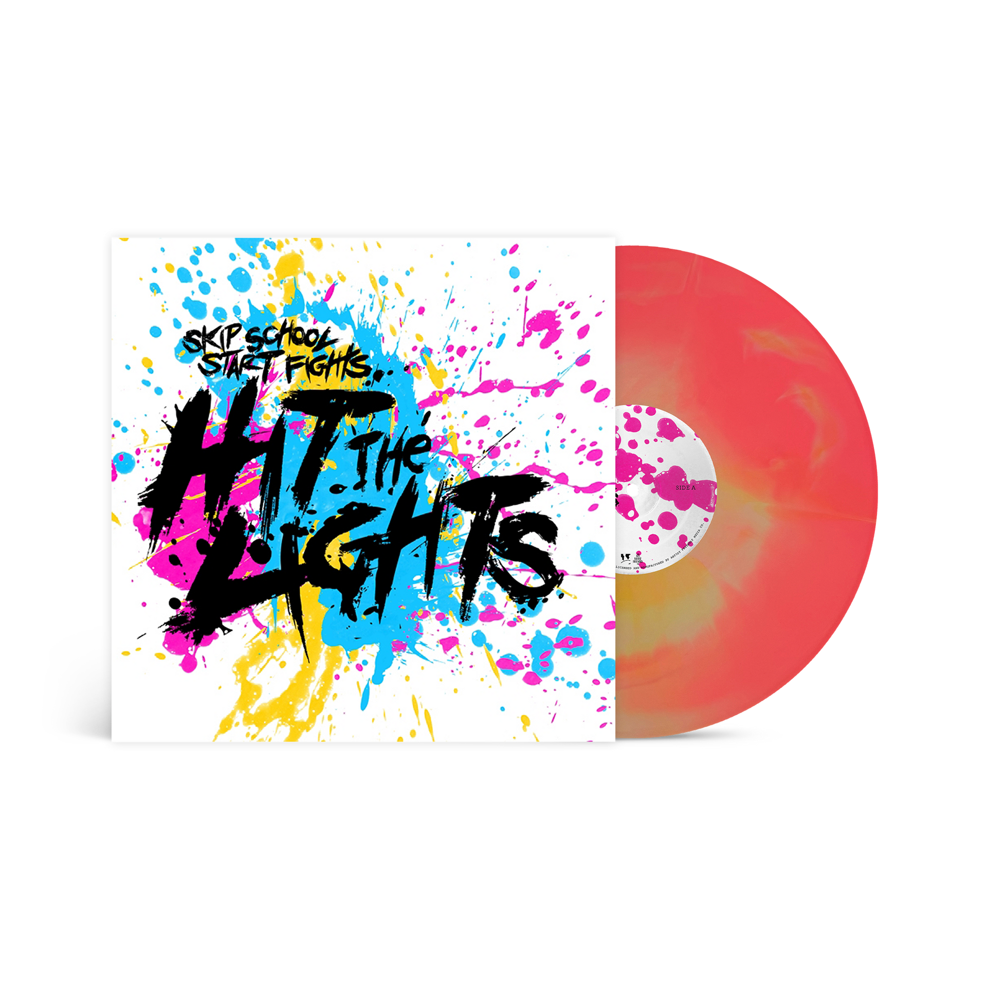 HIT THE LIGHTS 'SKIP SCHOOL, START FIGHTS' LP (Limited Edition – Only