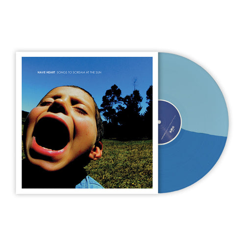 HAVE HEART ‘SONGS TO SCREAM AT THE SUN’ LP (Limited Edition – Only 300 Made, Half Opaque Aqua Blue/Half Opaque Baby Blue Vinyl)