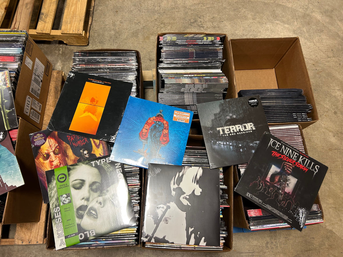 Metal/Hardcore/Hard Rock Blemished Vinyl Bundle (Five LPs)