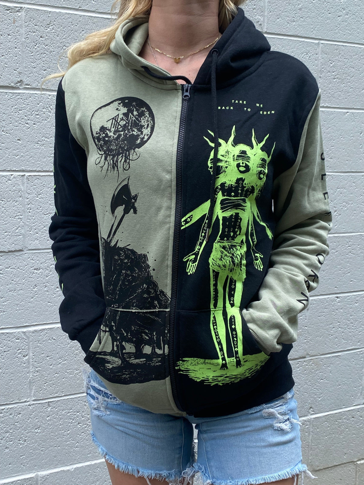 SLEEP TOKEN 'TMBTE GLOW IN DARKâ€ LIMITED EDITION EXCLUSIVE HOODIE