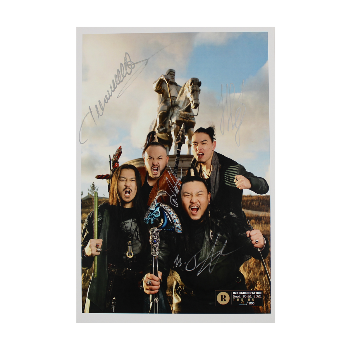 The Hu x Revolver x Inkcarceration - Signed Festival Poster