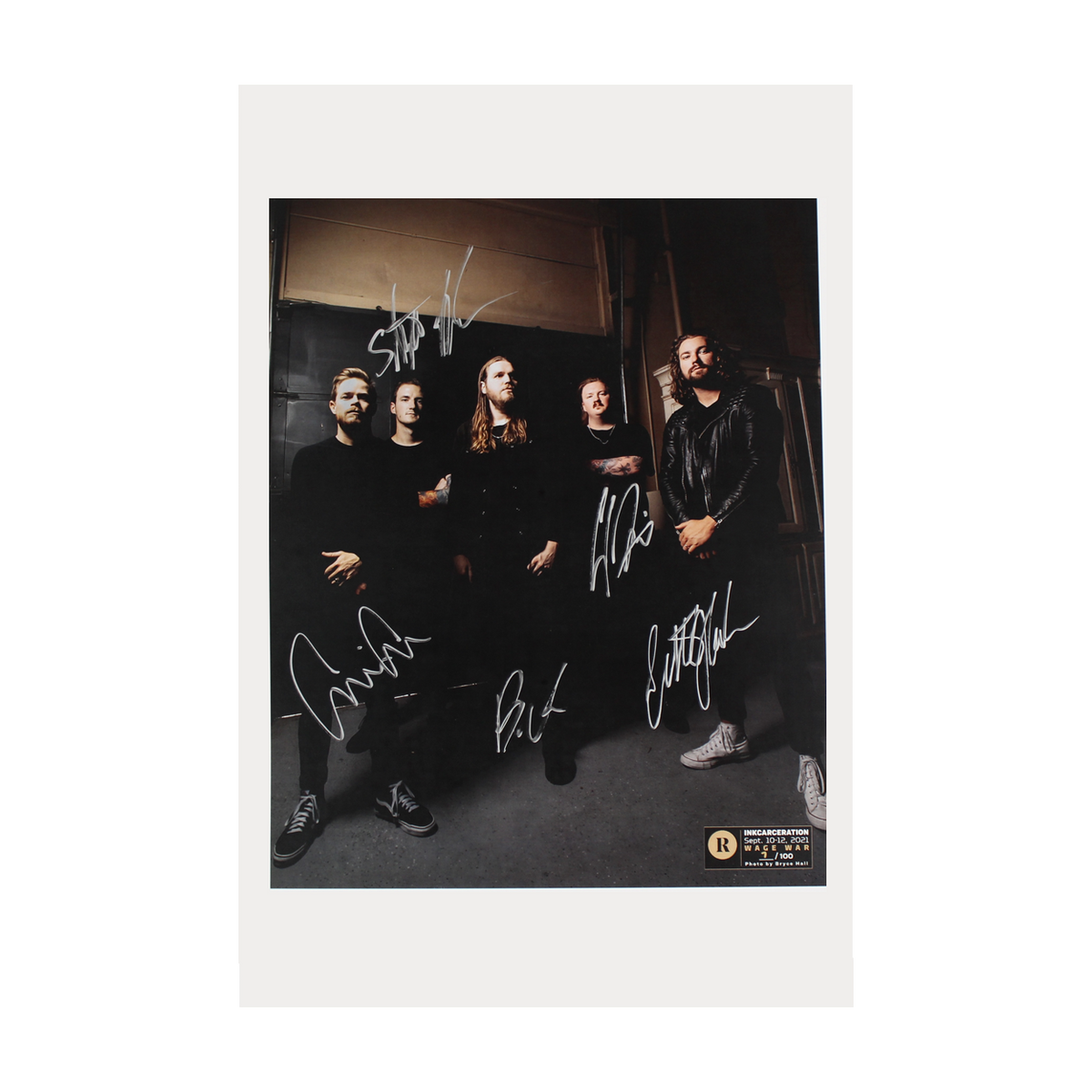 Wage War x Revolver x Inkcarceration - Signed Festival Poster