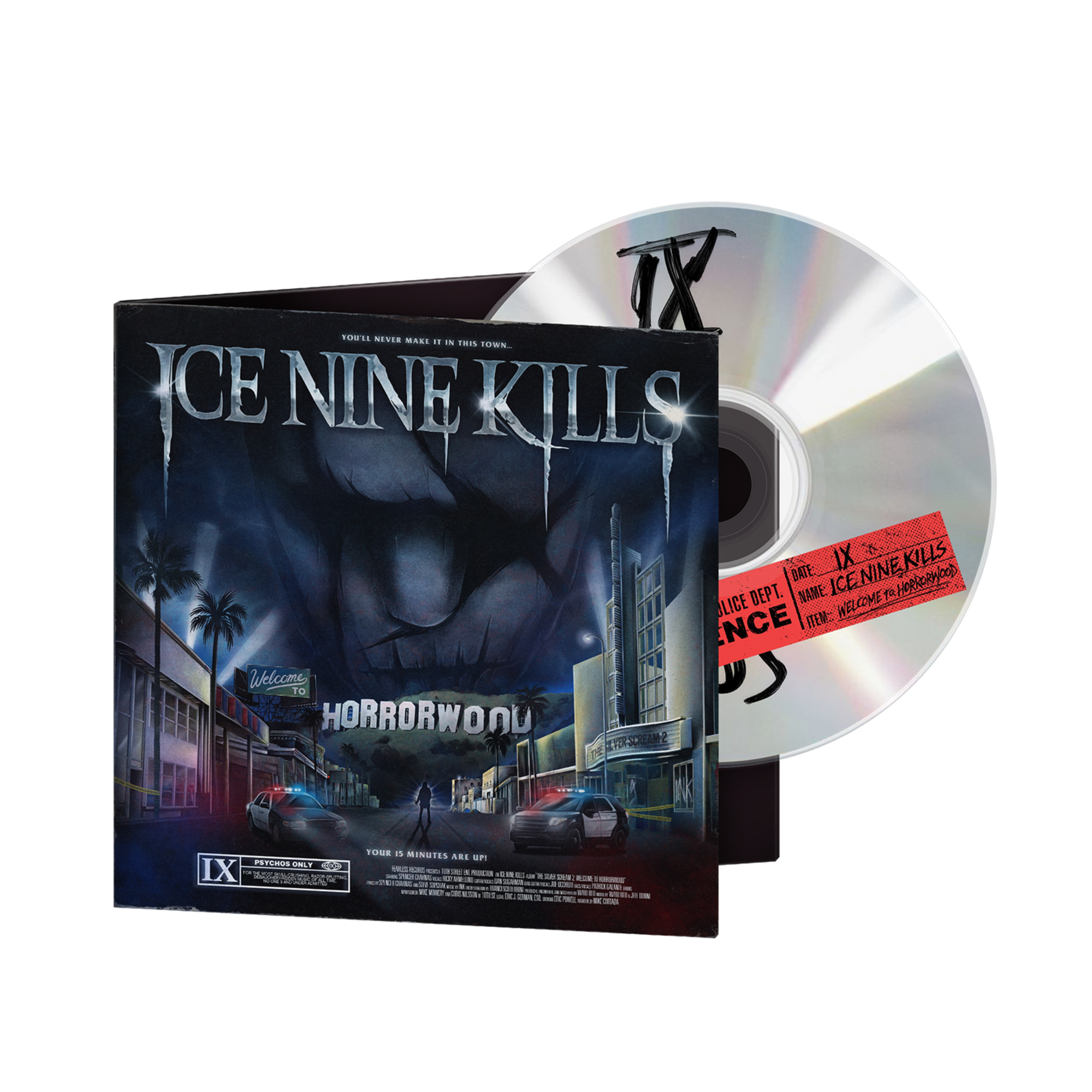 ICE NINE KILLS 'THE SILVER SCREAM 2: WELCOME TO HORRORWOOD' CD
